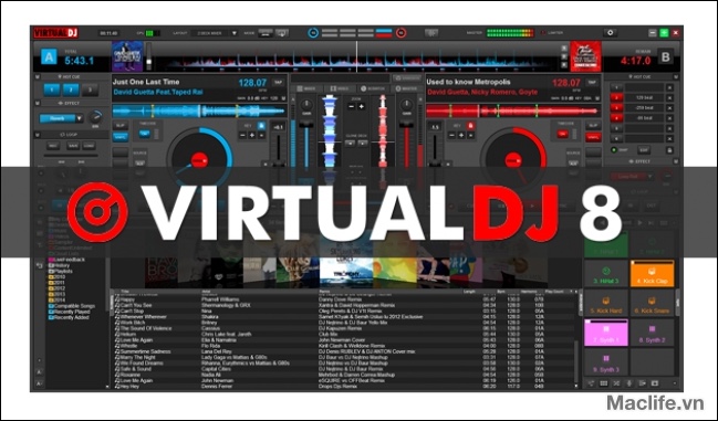 VirtualDJ Pro MacOs – Phần mềm giả lập DJ trên Mac 1 virtualdj
